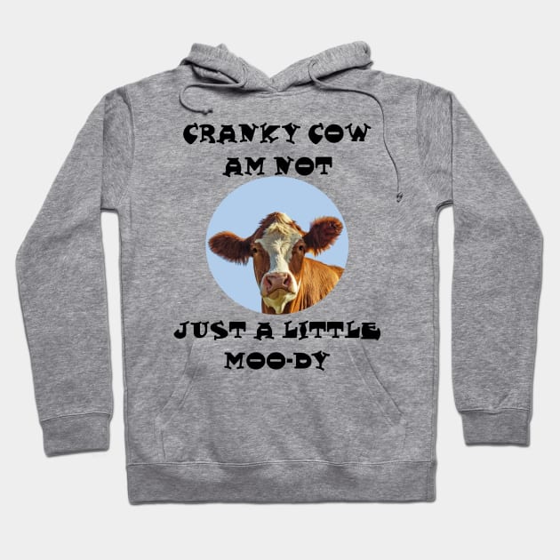 Moody hoodie cow sales